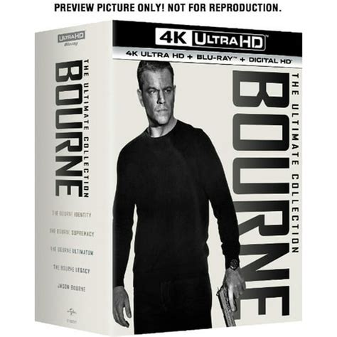 bourne 4k collection|bourne ultimate vs complete collection.